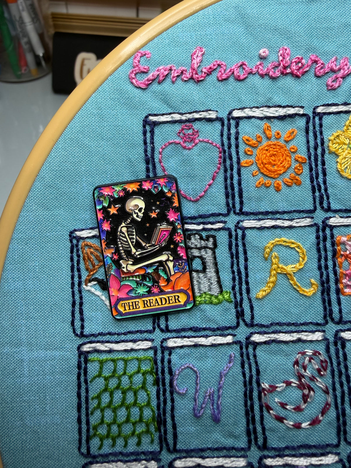 Bookish Needle Minders (Soft Enamel)