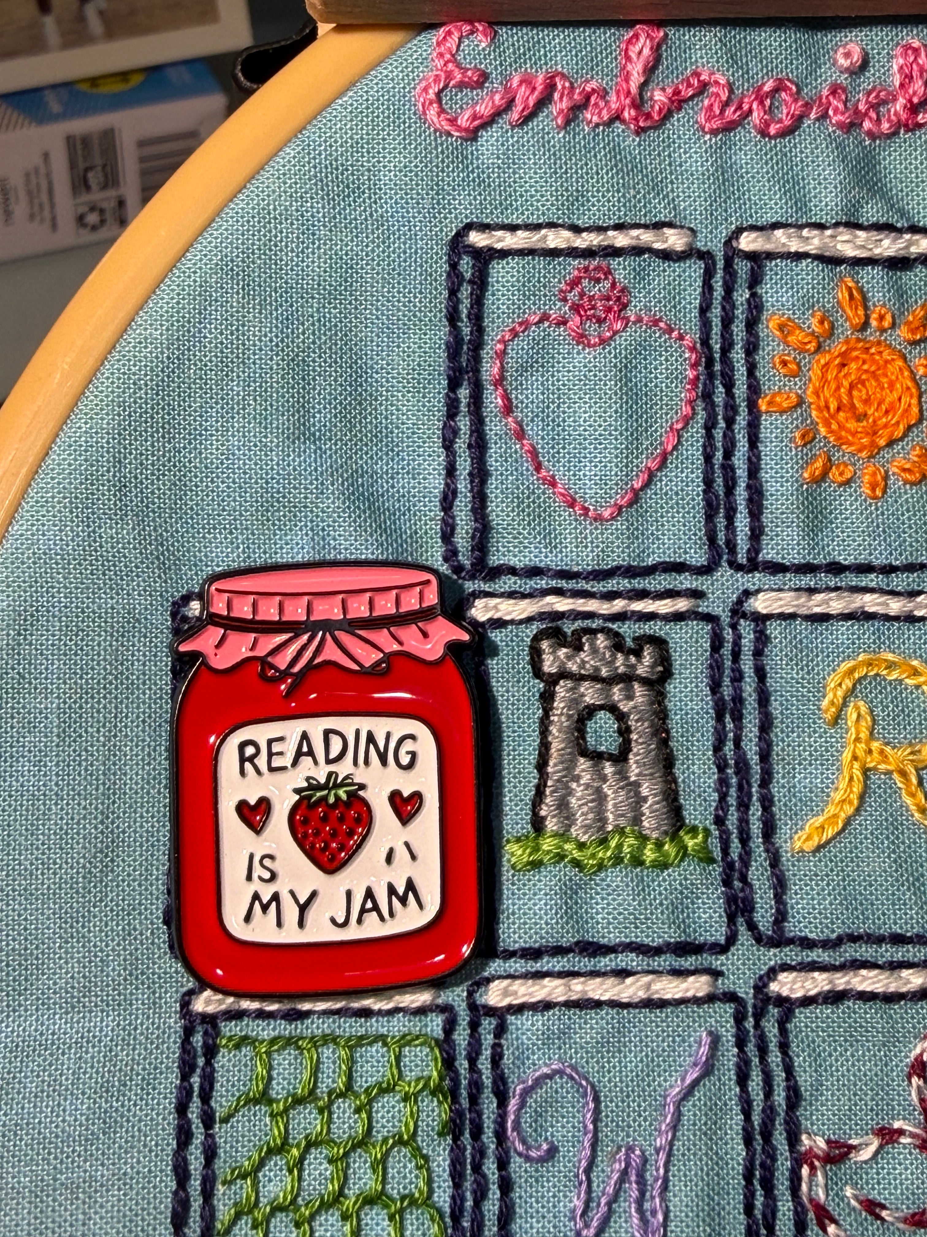 Bookish Needle Minders (Soft Enamel)