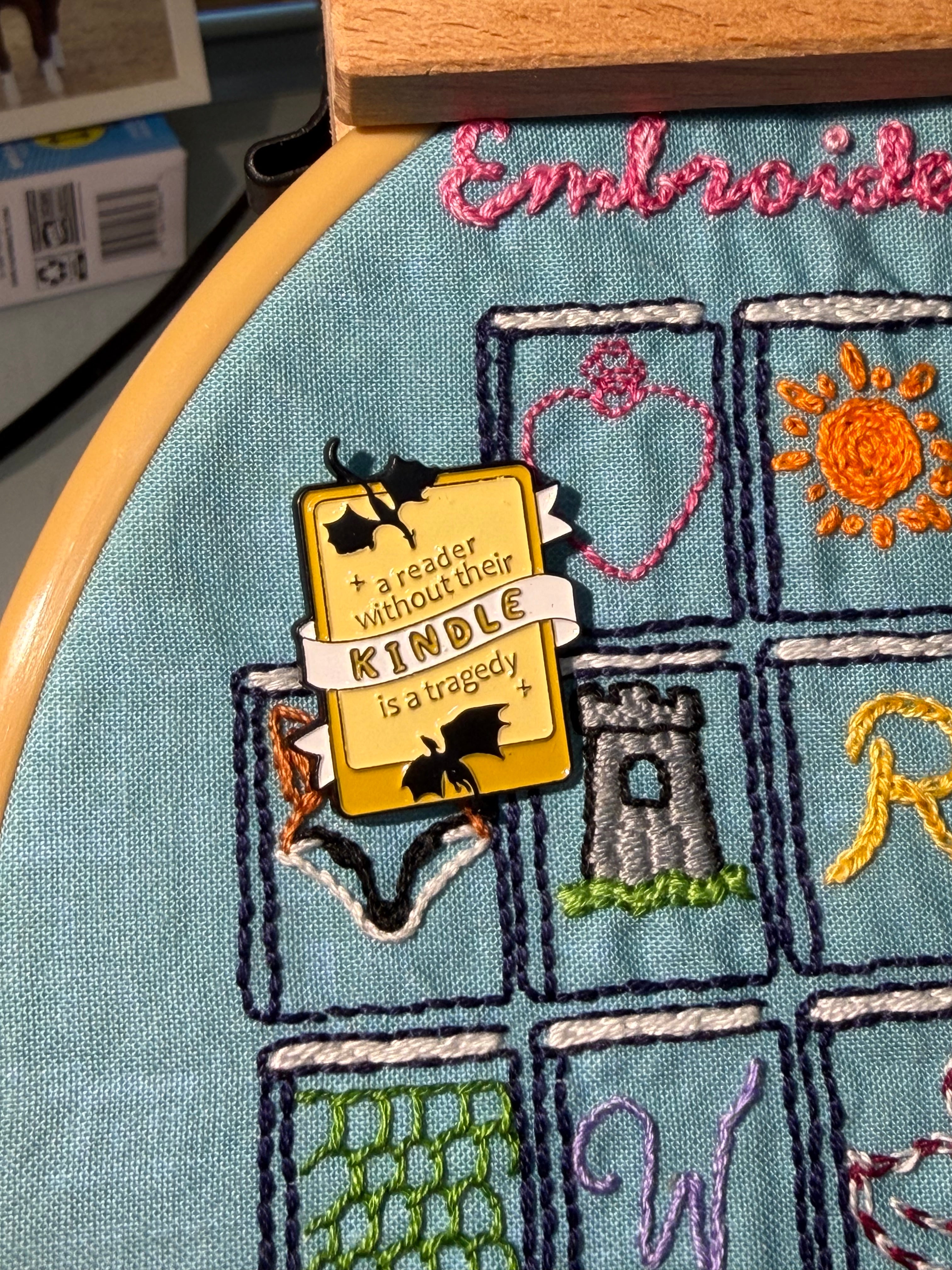 Bookish Needle Minders (Soft Enamel)
