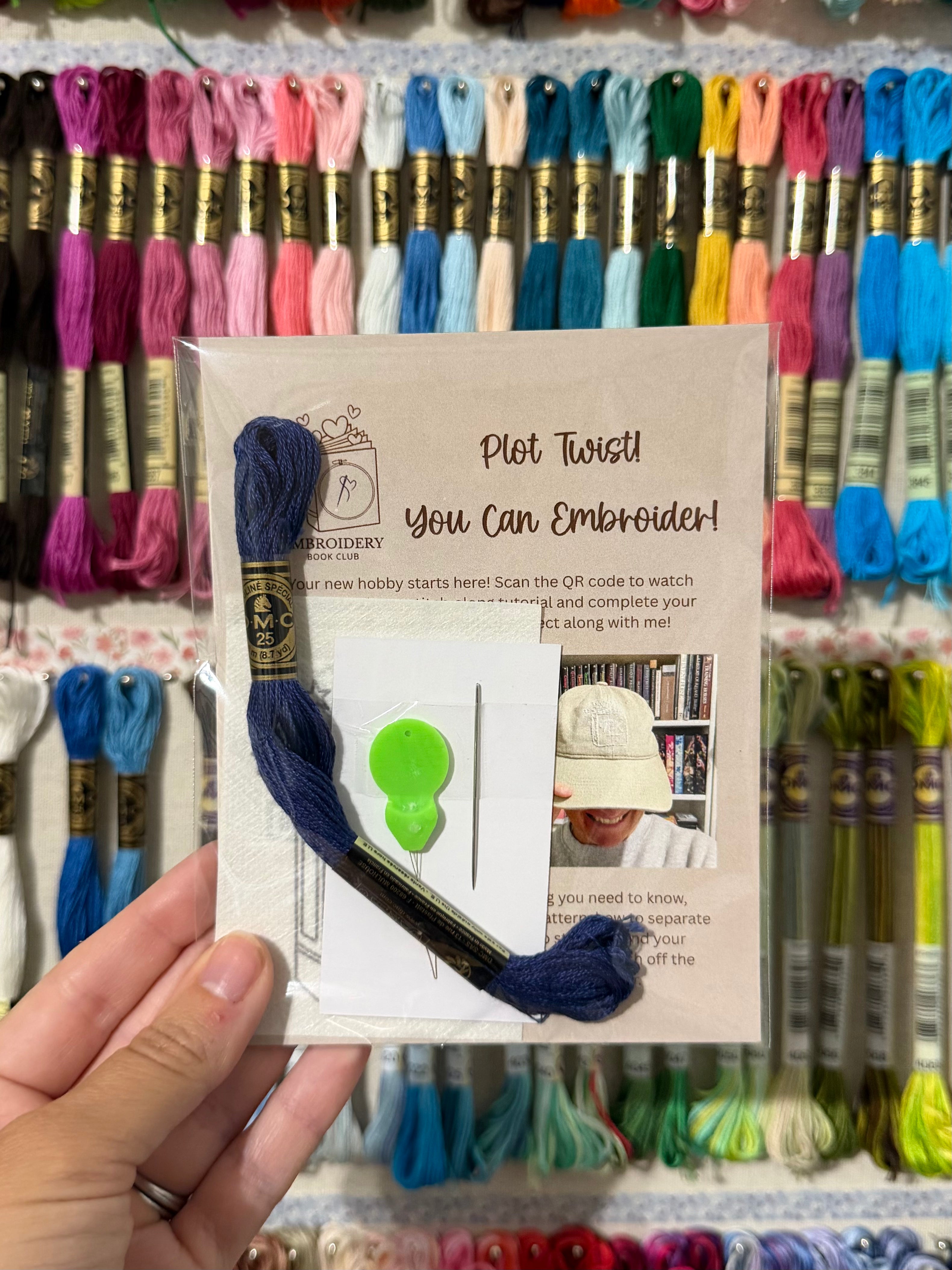 Plot Twist! You Can Embroider Beginner Kit