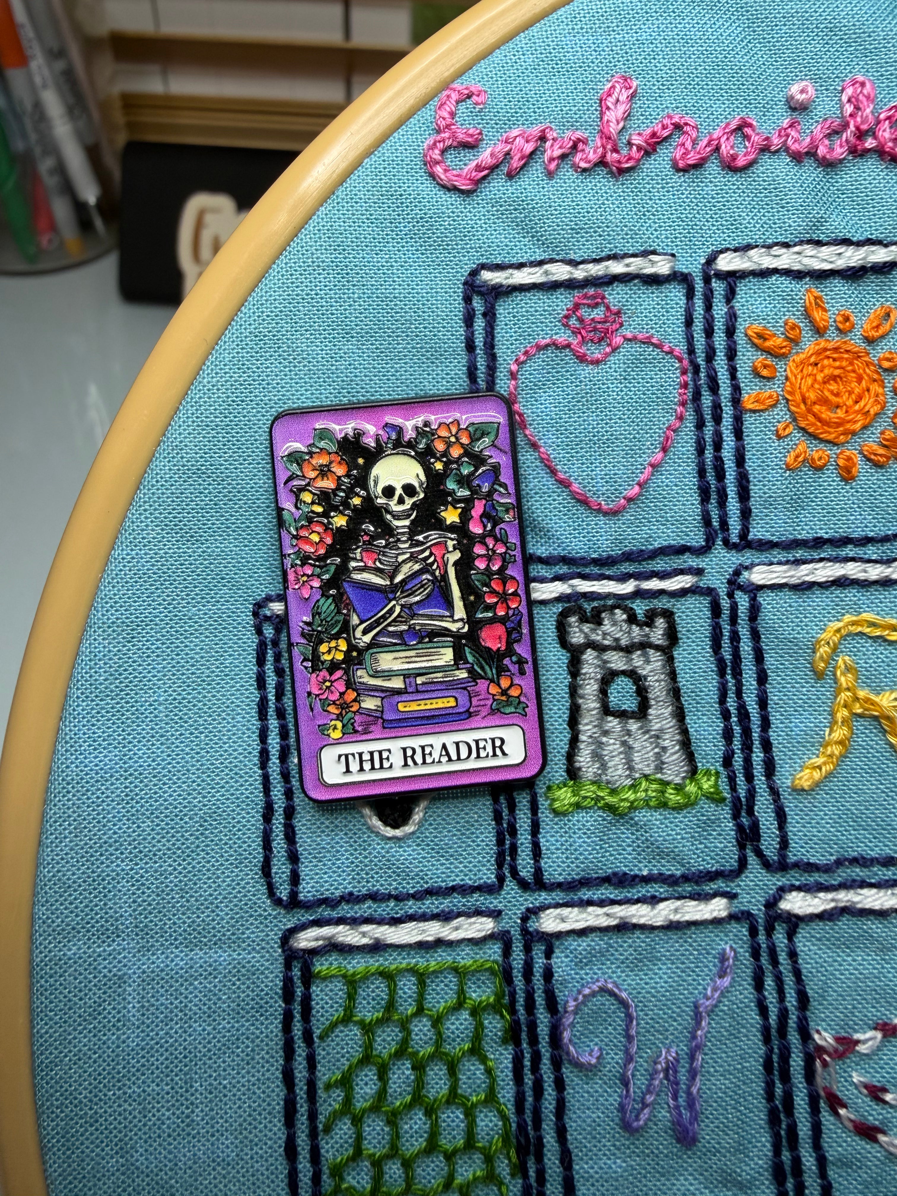 Bookish Needle Minders (Soft Enamel)
