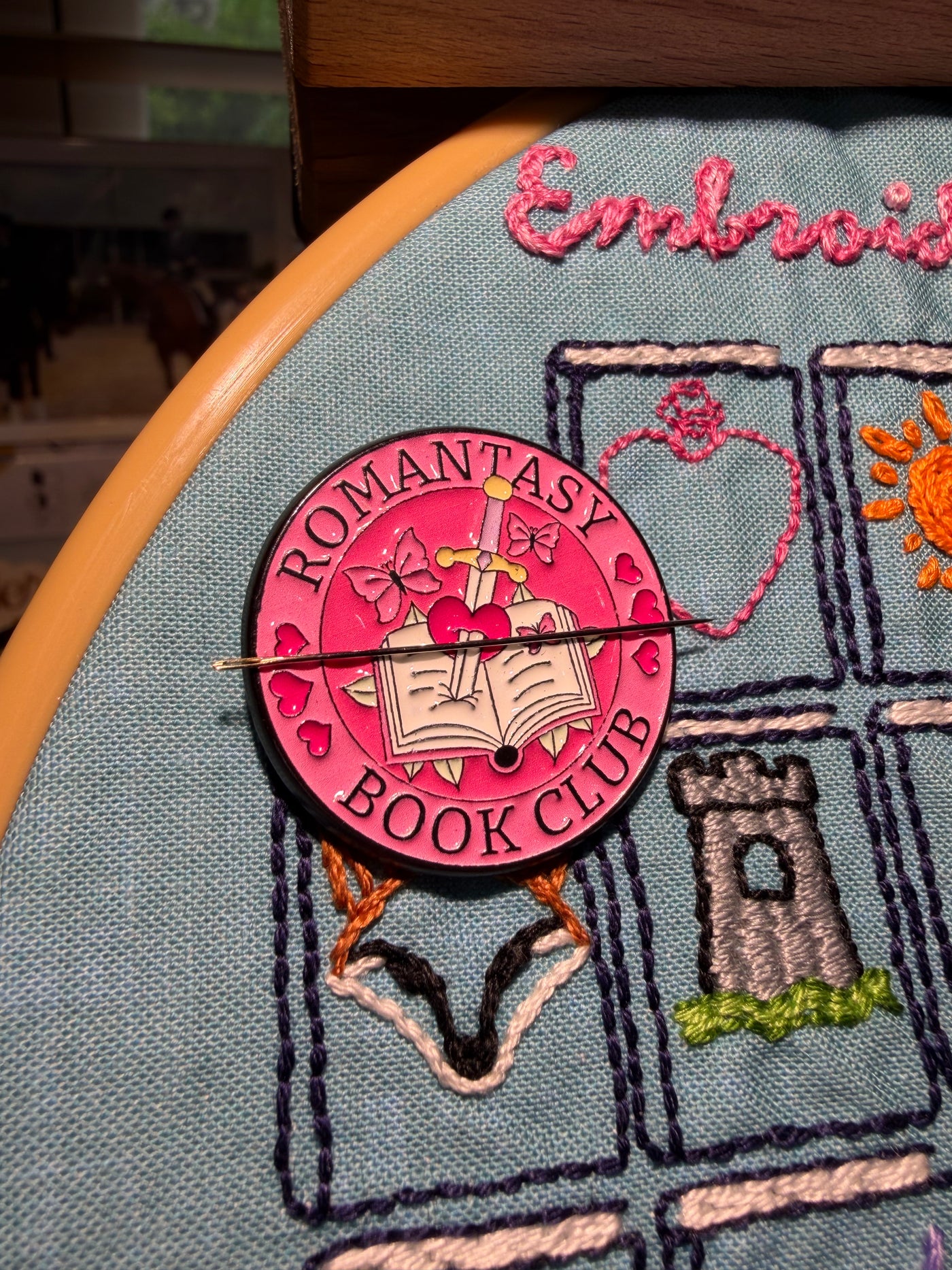 Romantasy Book Club Needle Minder