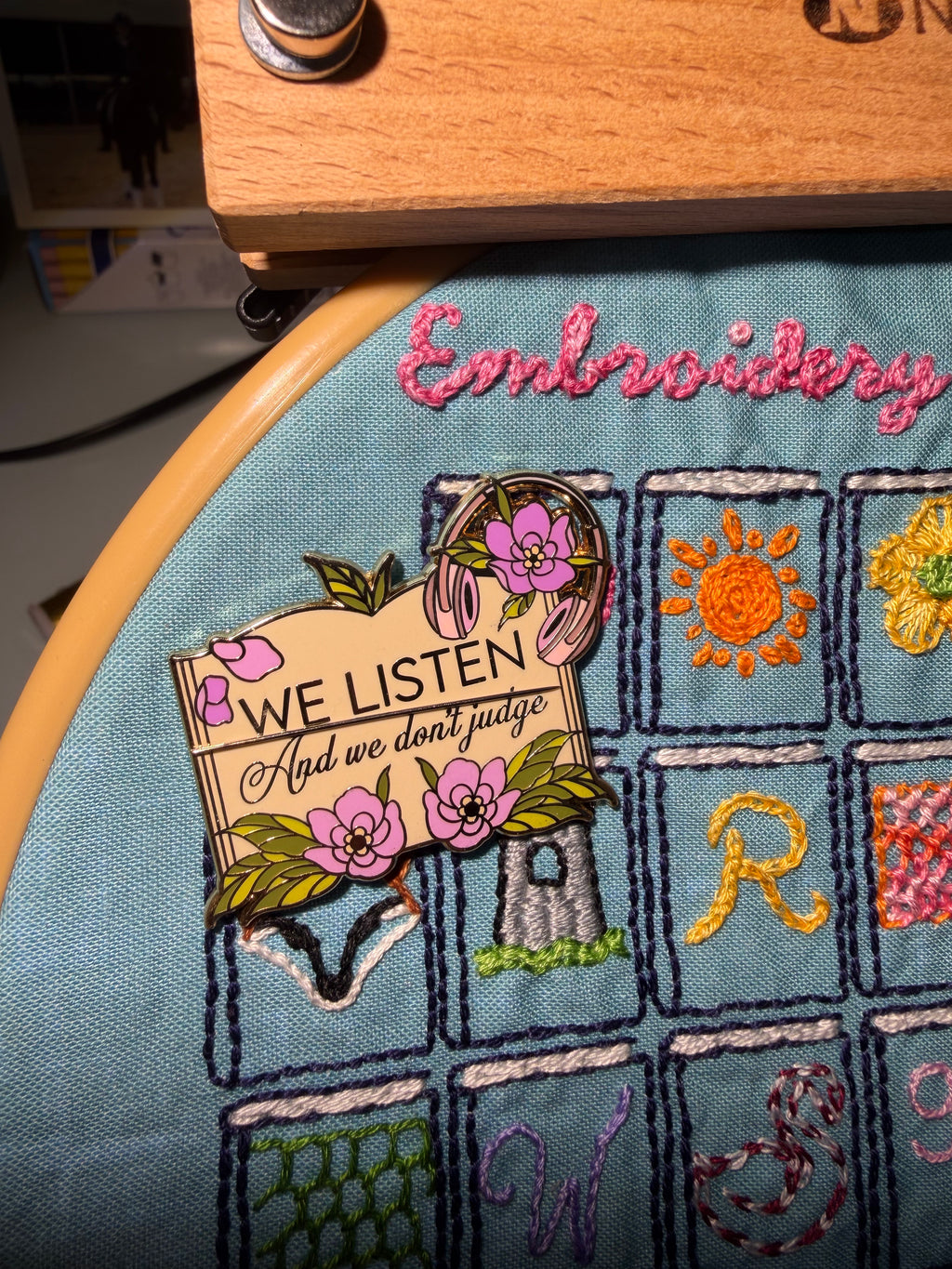 Premium Bookish Needle Minders (Hard Enamel)