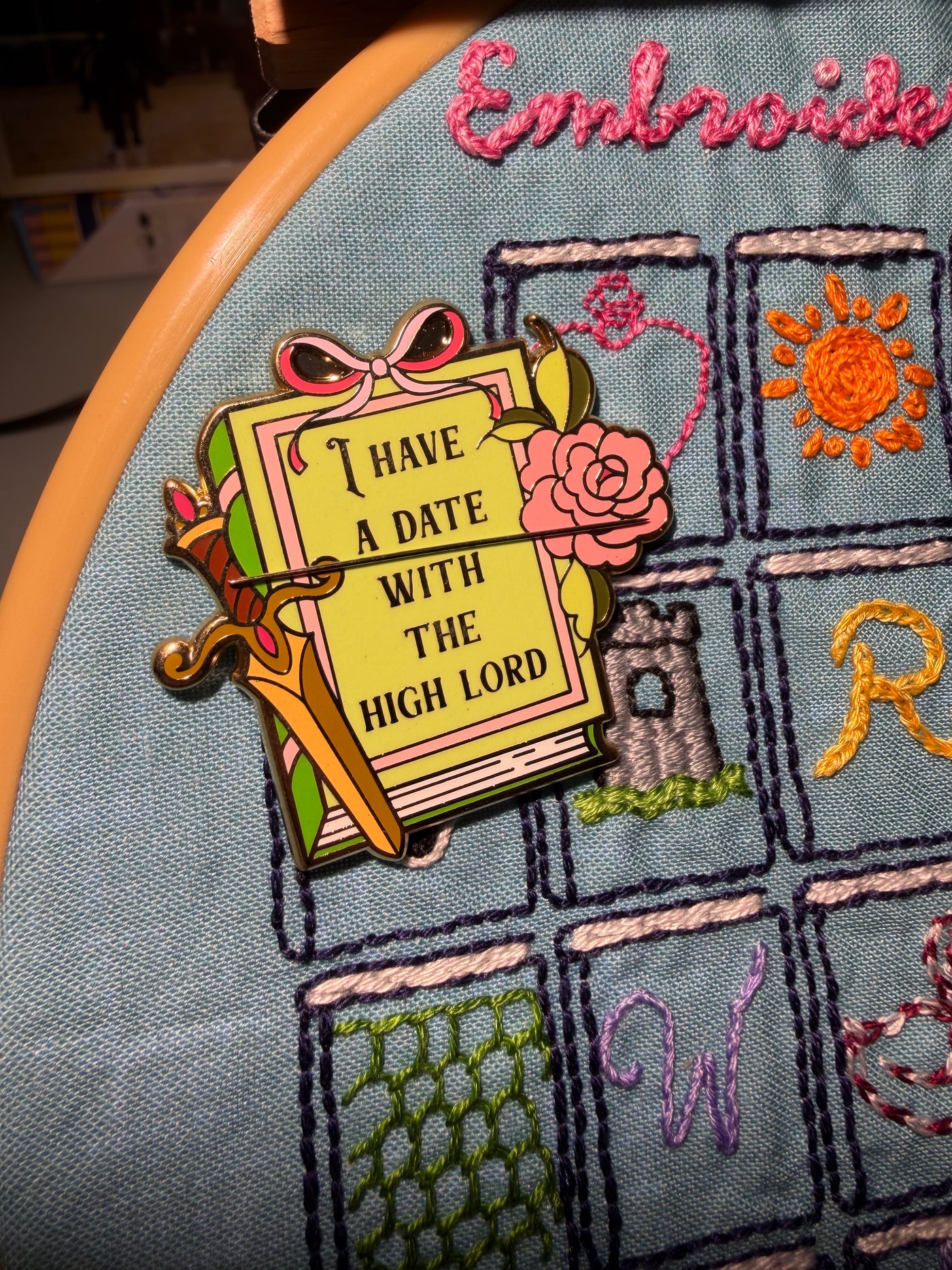 Date with High Lord Green Needle Minder